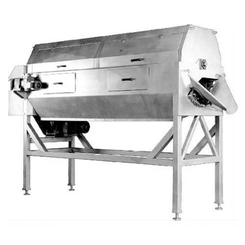 Automatic rotary drum seasoning and flavoring machine for snack production Procon ventures (opc) private limited