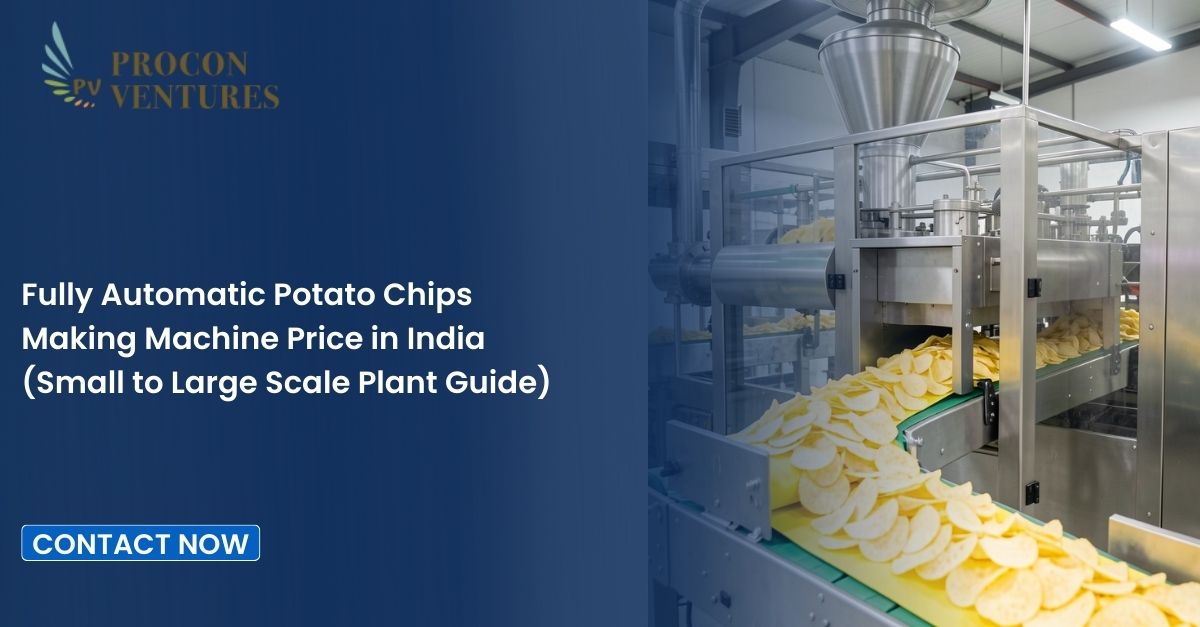 Fully Automatic Potato Chips Making Machine Price in India (Small to Large Scale Plant Guide)