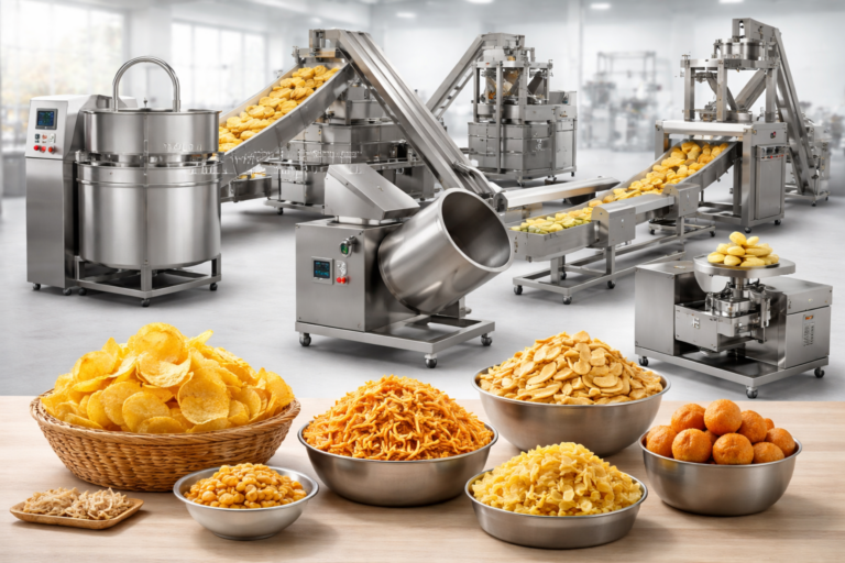 Snacks & Namkeen Machinery