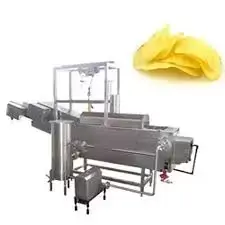 Fully Automatic Potato Chips Making Machine Production Line
